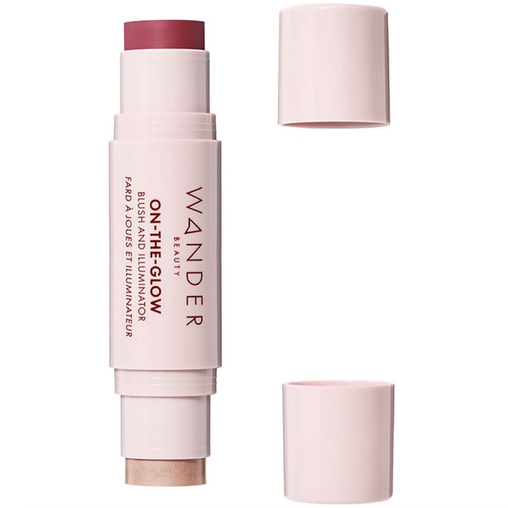 Wander Beauty On-the-Glow Blush and Illuminator | Strawberry Fields-Nude Glow